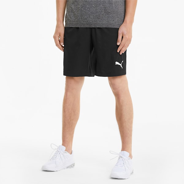 Active Woven 9" Regular Fit Men's Shorts, Puma Black, extralarge-IND